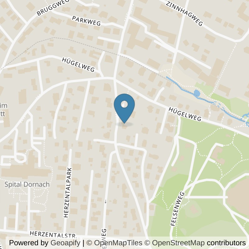 Map: location of BodyBoutique in Dornach