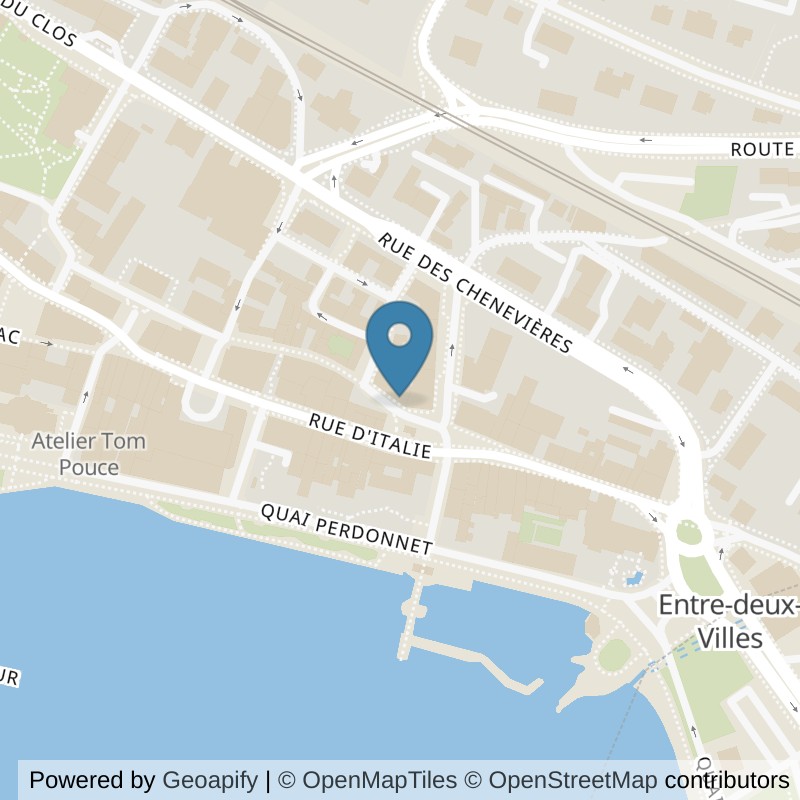 Map: location of BodyBrain Sàrl in Vevey