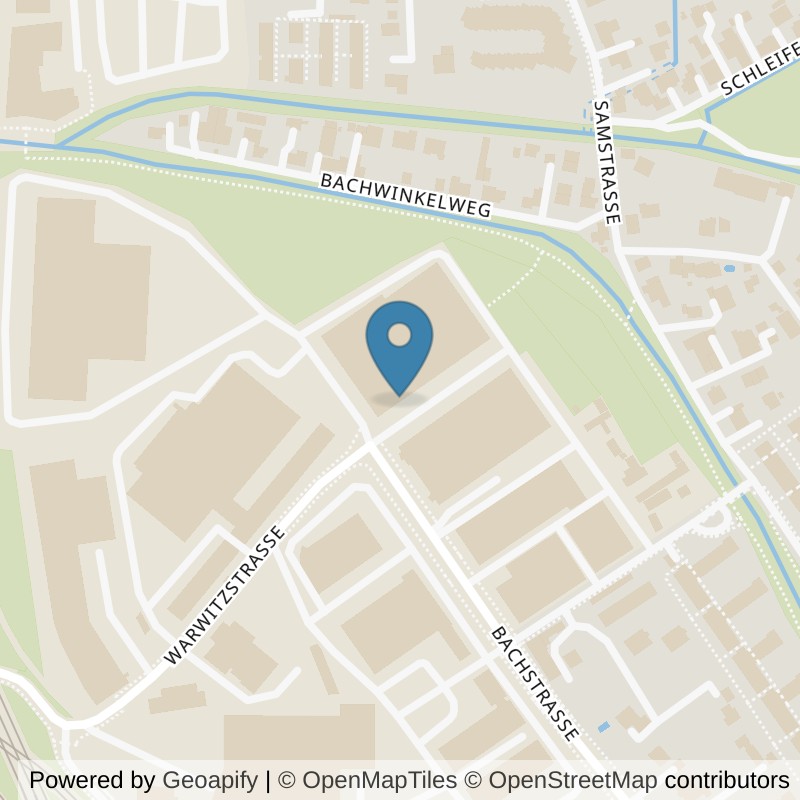 Map: location of Bodyform Athletikklub ASVÖ Salzburg in Salzburg