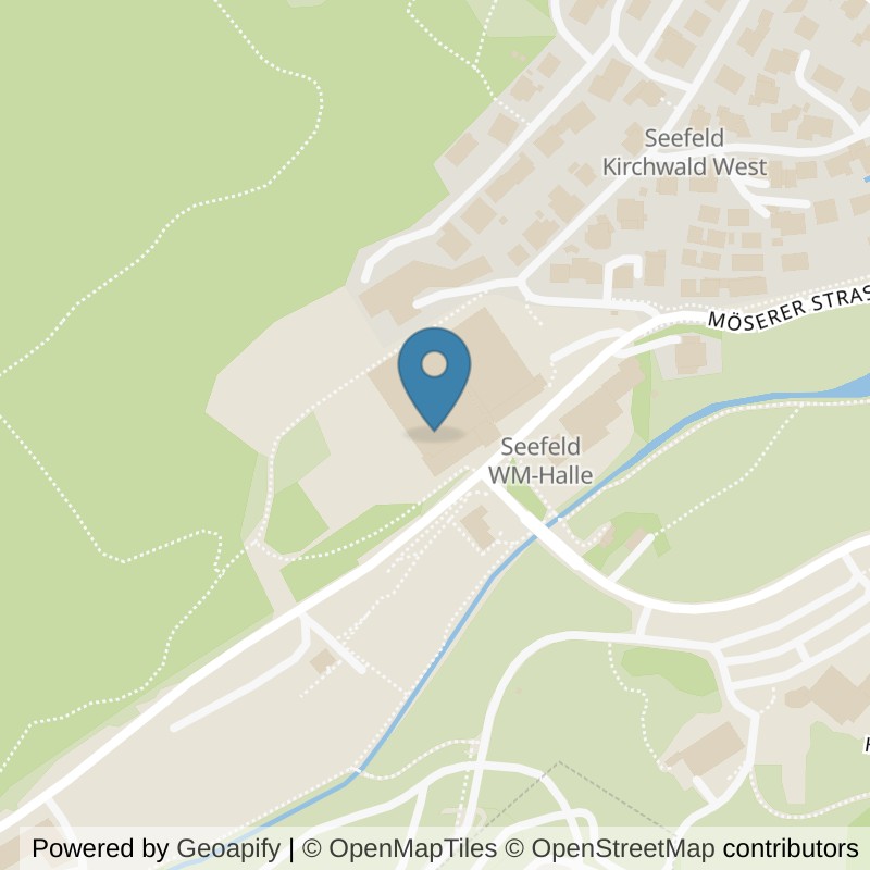 Map: location of Bodypoint Seefeld in Seefeld in Tirol