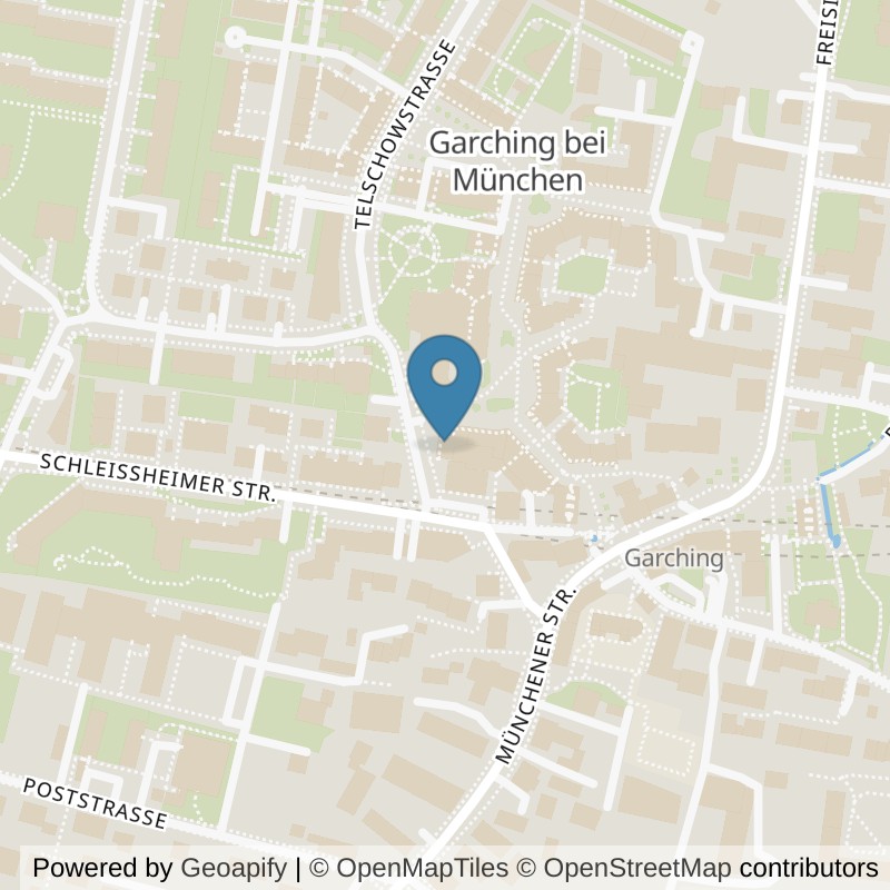 Map: location of Bodystreet Garching in Garching