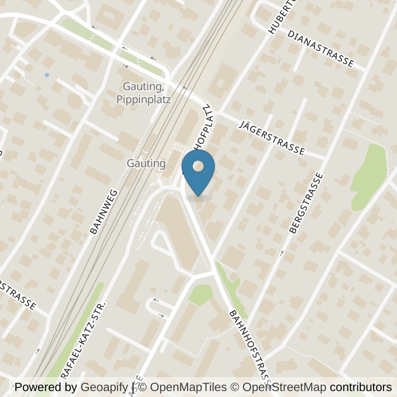 Map: location of Bodystreet Gauting in Gauting