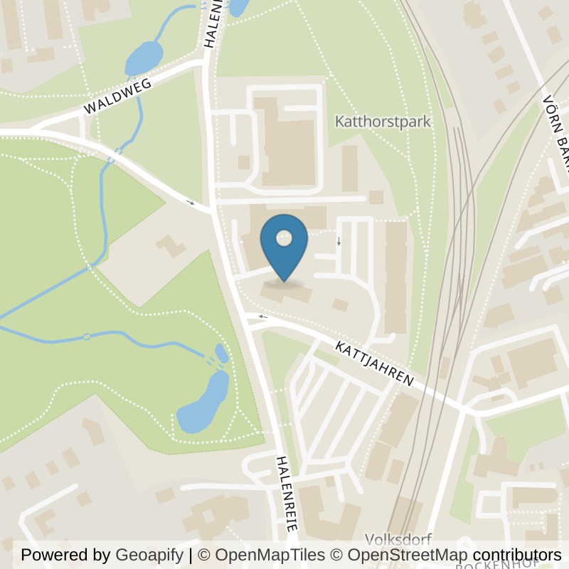 Map: location of Bodystreet Hamburg Volksdorf in Hamburg