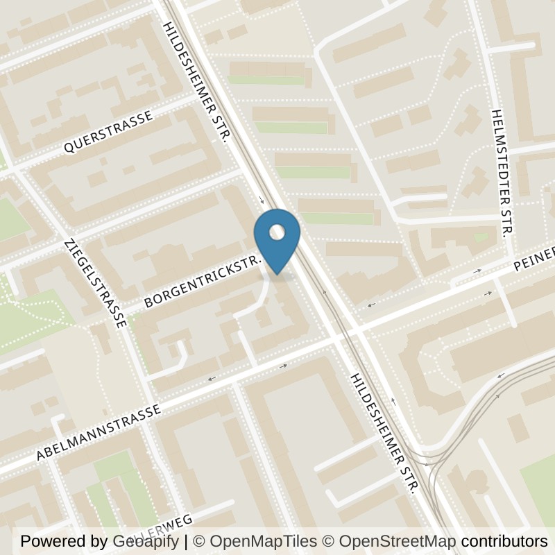 Map: location of Bodystreet Hannover Döhren in Hannover