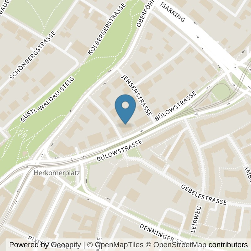 Map: location of Bodystreet München Bogenhausen in München