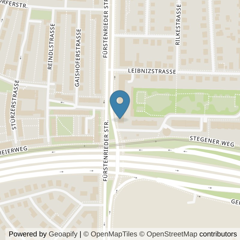 Map: location of Bodystreet München Laim in München