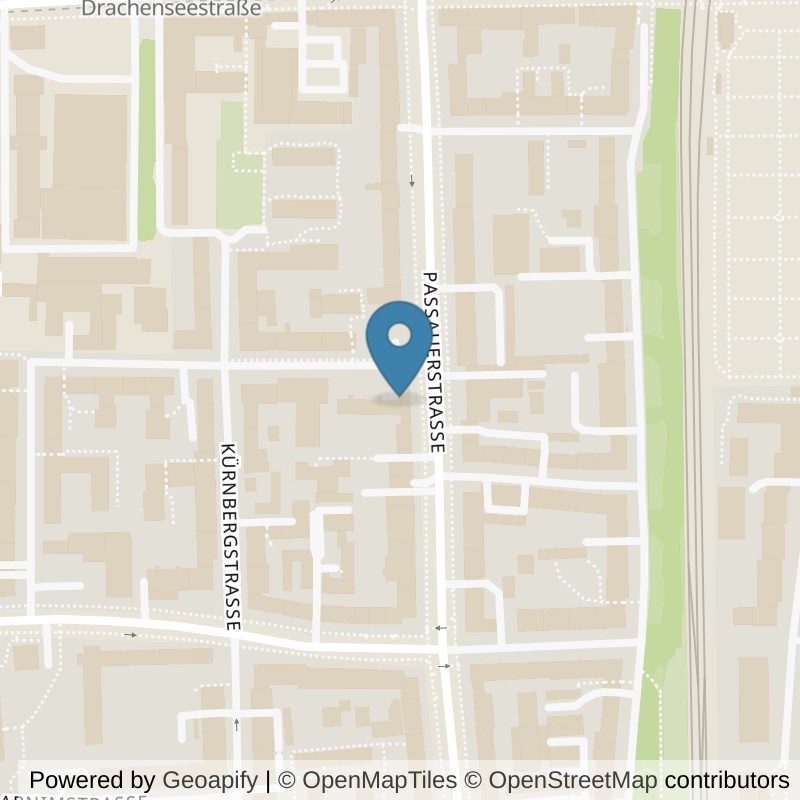 Map: location of Bodystreet München Passauerstraße in München