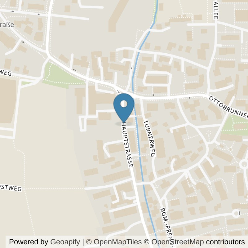 Map: location of Bodystreet Unterhaching in Unterhaching