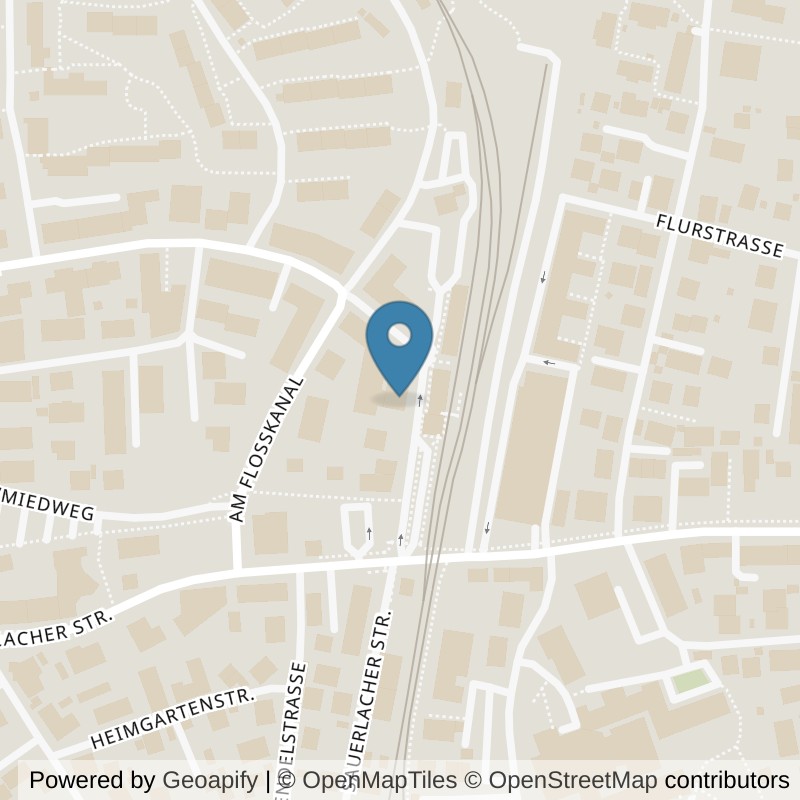 Map: location of Bodystreet Wolfratshausen am Bahnhof in Wolfratshausen
