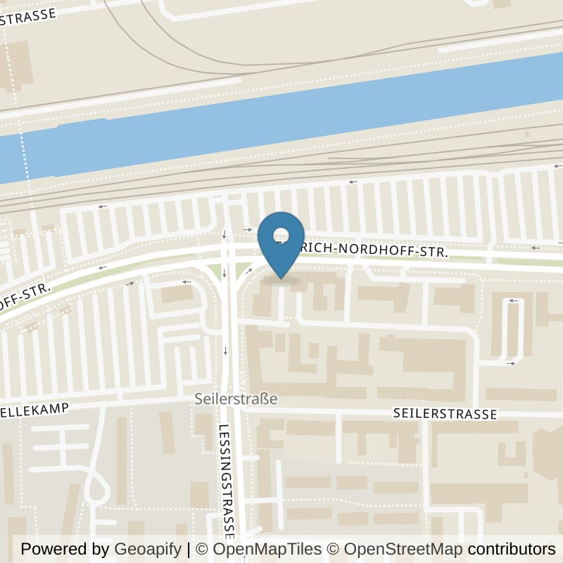 Map: location of Bodystreet Wolfsburg Mitte in Wolfsburg