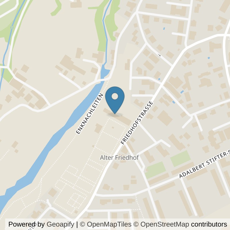 Map: location of Born To Fight Academy Braunau in Braunau am Inn