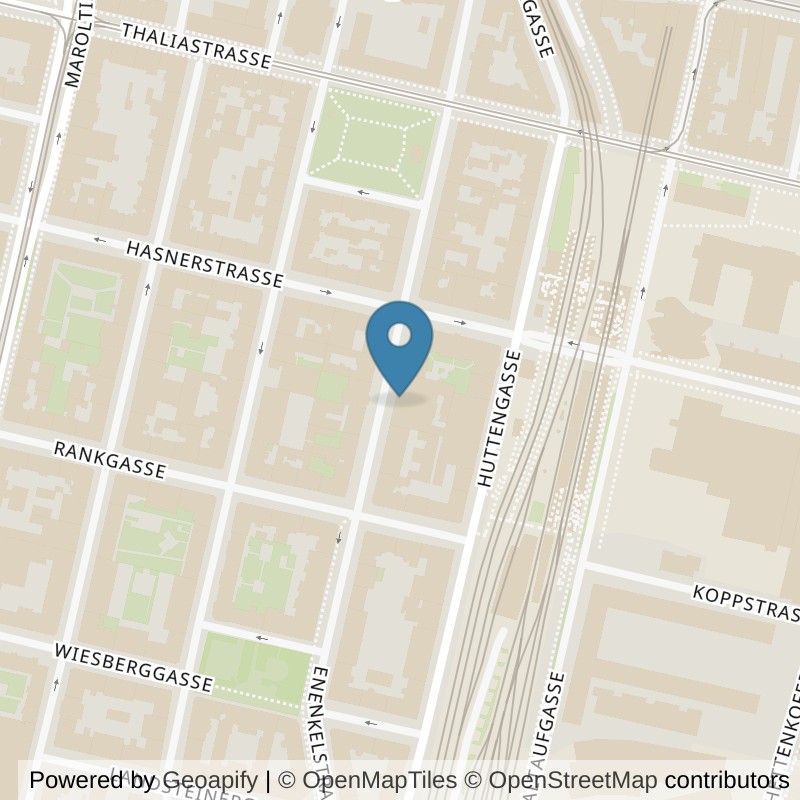Map: location of Bounce - The fitness zone in Wien