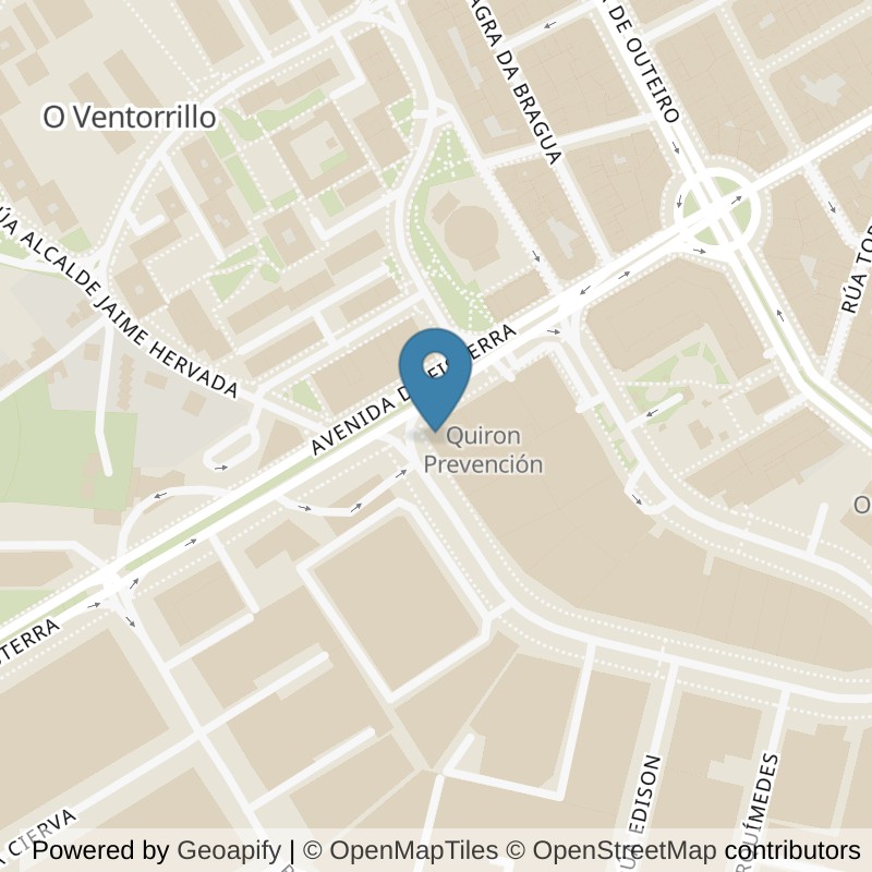 Map: location of Brooklyn Fitboxing A Coruña in A Coruna