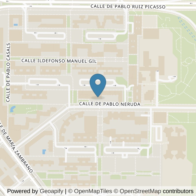 Map: location of Brooklyn Fitboxing Actur in Zaragoza