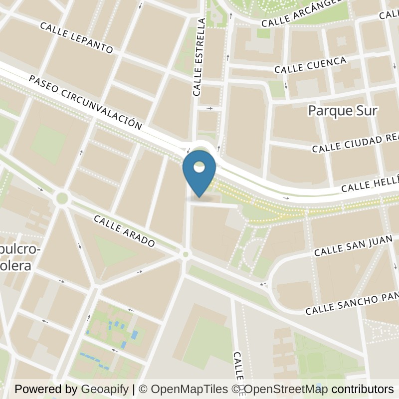 Map: location of Brooklyn Fitboxing Albacete in Albacete