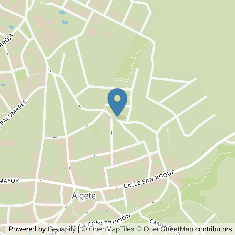 Map: location of Brooklyn Fitboxing Algete in Madrid