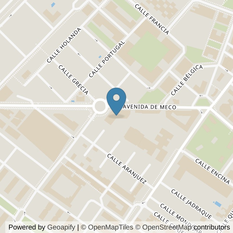 Map: location of Brooklyn Fitboxing Azuqueca De Henares in Guadalajara