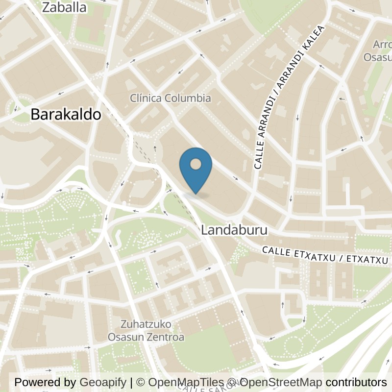 Map: location of Brooklyn Fitboxing Barakaldo in Barakaldo