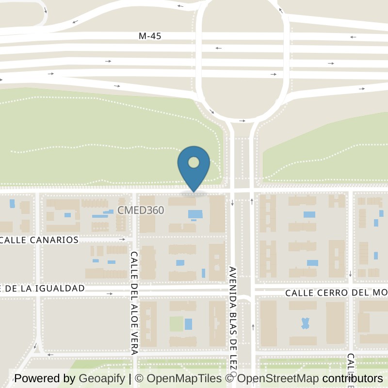 Map: location of Brooklyn Fitboxing Cañaveral in Madrid