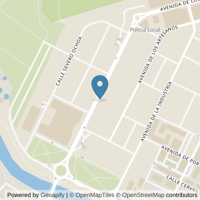 Map: location of Brooklyn Fitboxing Chiclana in Chiclana De La Frontera