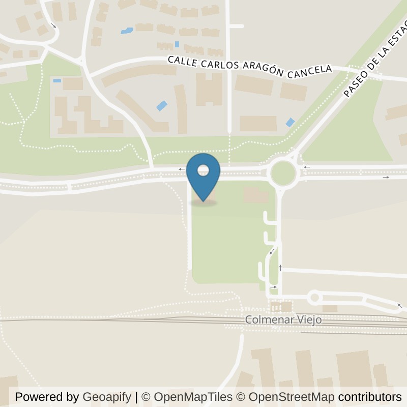 Map: location of Brooklyn Fitboxing Colmenar Viejo in Madrid