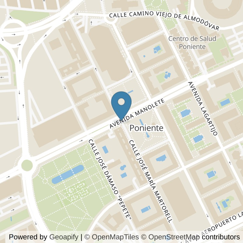 Map: location of Brooklyn Fitboxing Córdoba Zoco in Córdoba