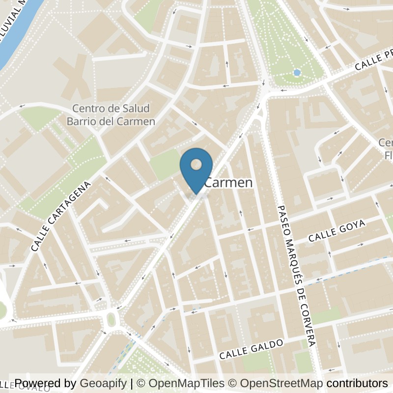 Map: location of Brooklyn Fitboxing Floridablanca in Murcia