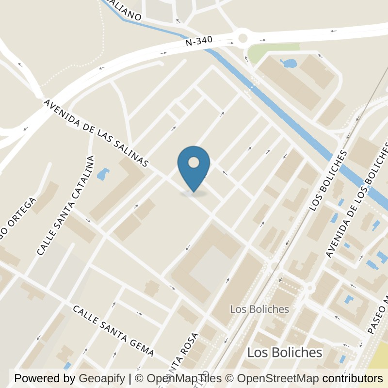 Map: location of Brooklyn Fitboxing Fuengirola in Fuengirola