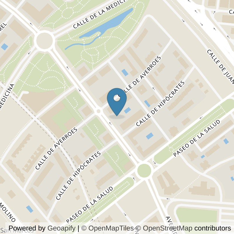 Map: location of Brooklyn Fitboxing Fuenlabrada in Madrid