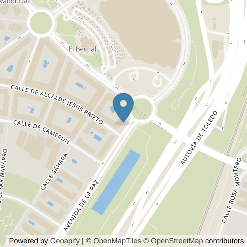 Map: location of Brooklyn Fitboxing Getafe in Getafe