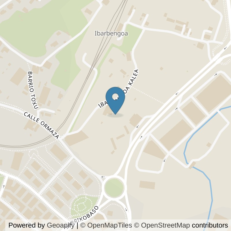 Map: location of Brooklyn Fitboxing Getxo in Getxo