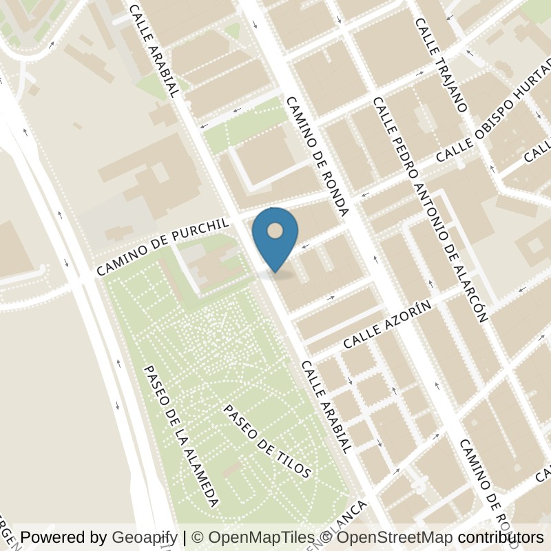 Map: location of Brooklyn Fitboxing Granada in Granada