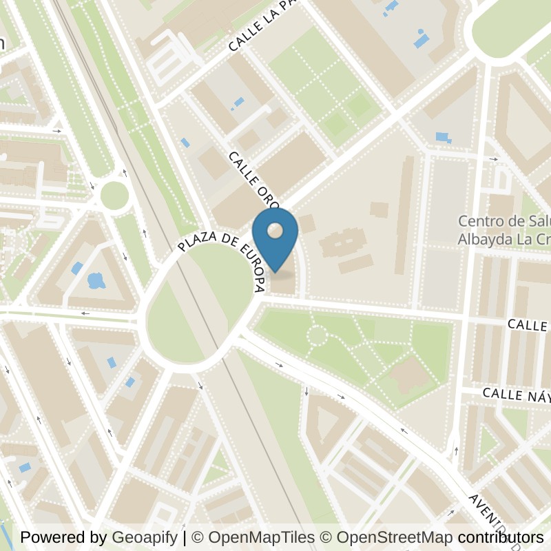 Map: location of Brooklyn Fitboxing Granada Norte in Granada