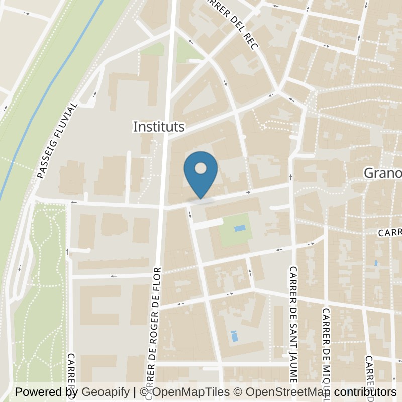 Map: location of Brooklyn Fitboxing Granollers in Barcelona