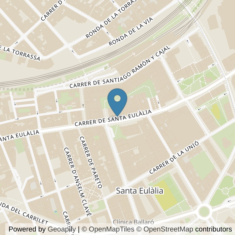 Map: location of Brooklyn Fitboxing Hospitalet in Barcelona