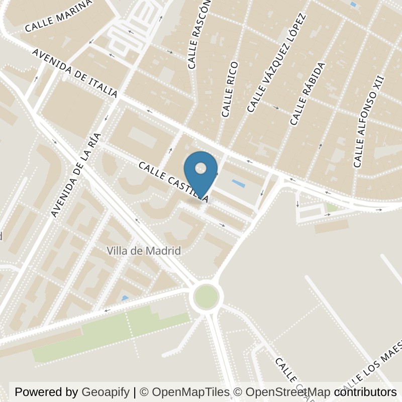 Map: location of Brooklyn Fitboxing Huelva in Huelva