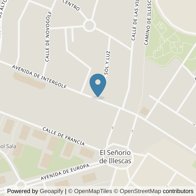 Map: location of Brooklyn Fitboxing Illescas in Illescas