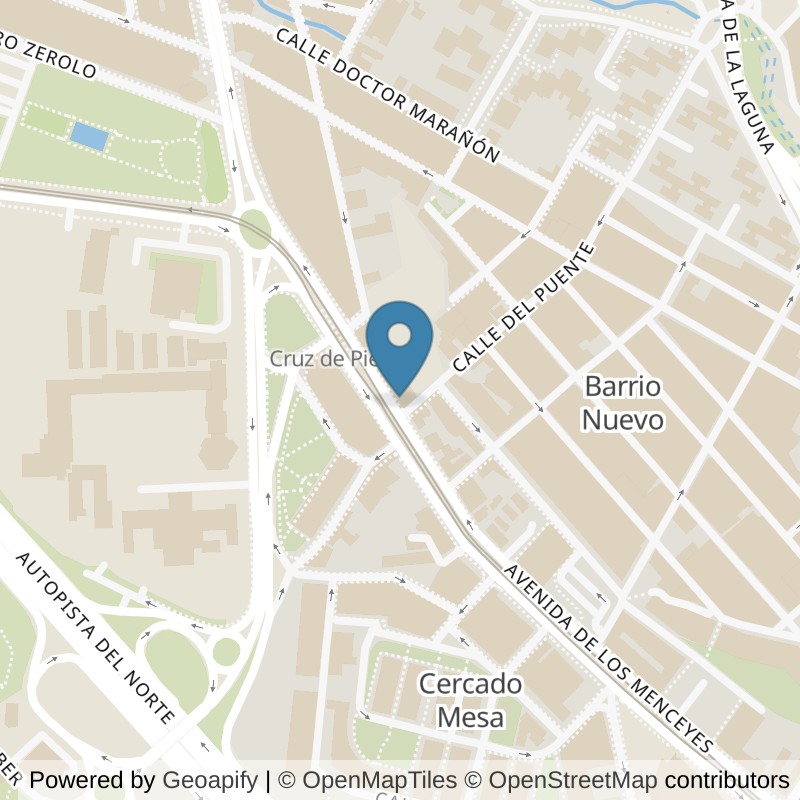 Map: location of Brooklyn Fitboxing La Laguna in La Laguna