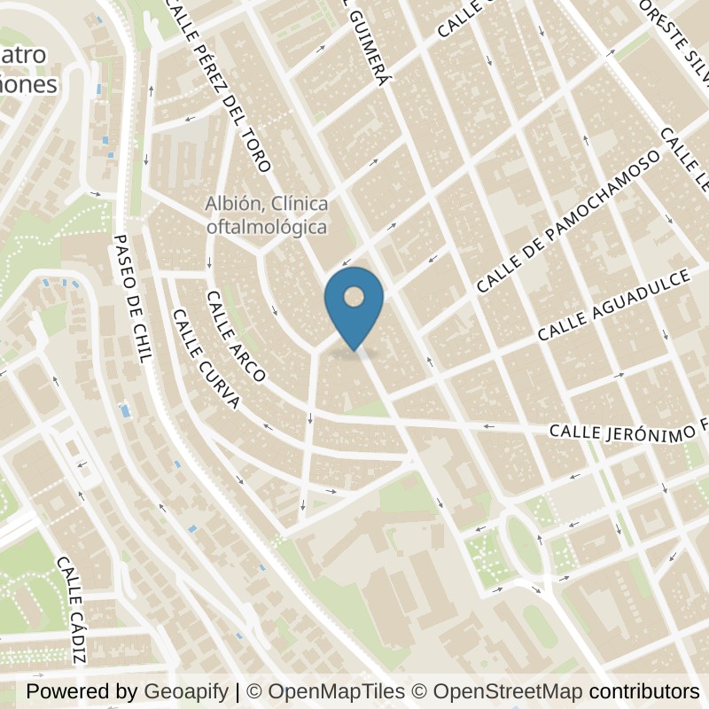 Map: location of Brooklyn Fitboxing Las Palmas in Las Palmas de Gran Canaria