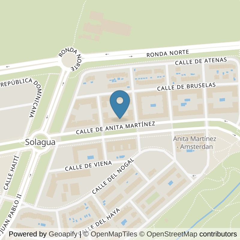 Map: location of Brooklyn Fitboxing Leganés in leganes
