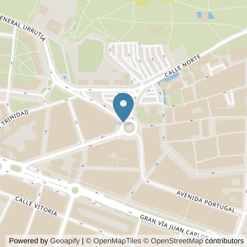 Map: location of Brooklyn Fitboxing Logroño in Logrono