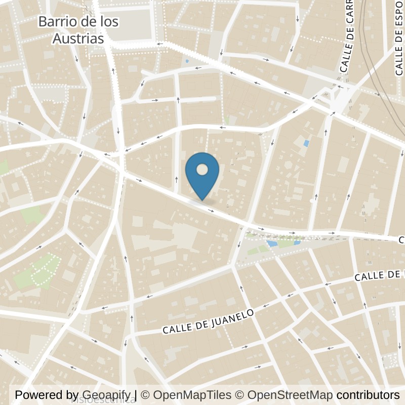 Map: location of Brooklyn Fitboxing Madrid Centro in Madrid