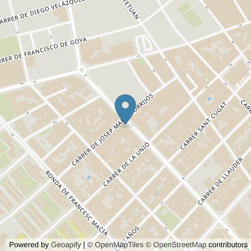 Map: location of Brooklyn Fitboxing Mataró in Mataro