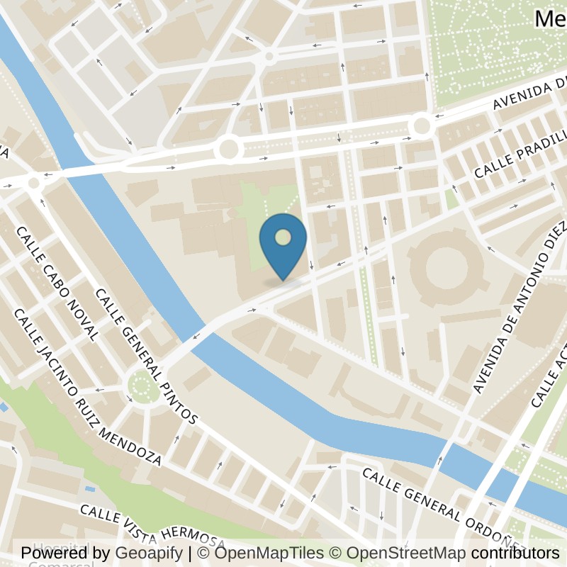 Map: location of Brooklyn Fitboxing Melilla in Melilla