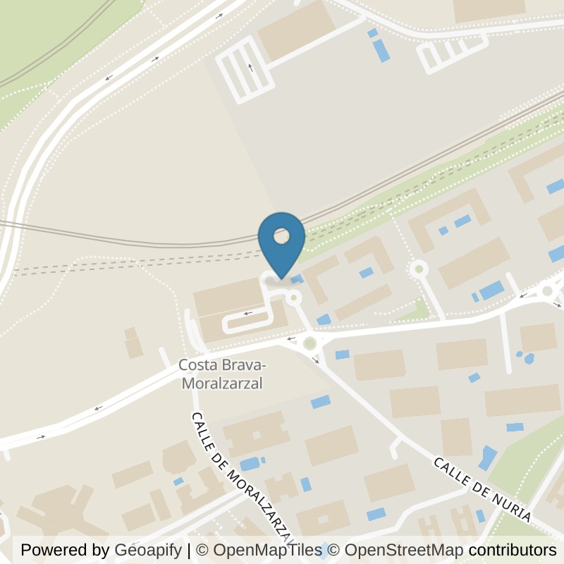 Map: location of Brooklyn Fitboxing Mirasierra in Madrid
