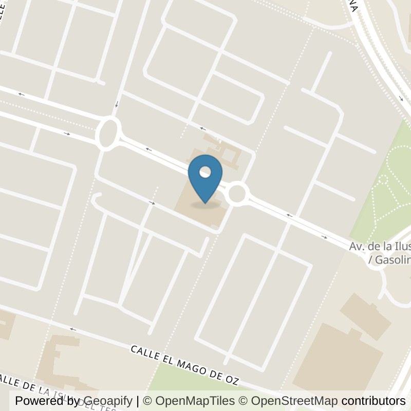 Map: location of Brooklyn Fitboxing Montecanal in Zaragoza