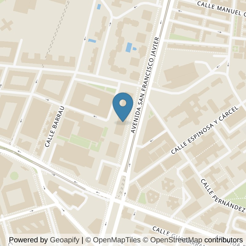 Map: location of Brooklyn Fitboxing Sevilla-Nervión in Sevilla