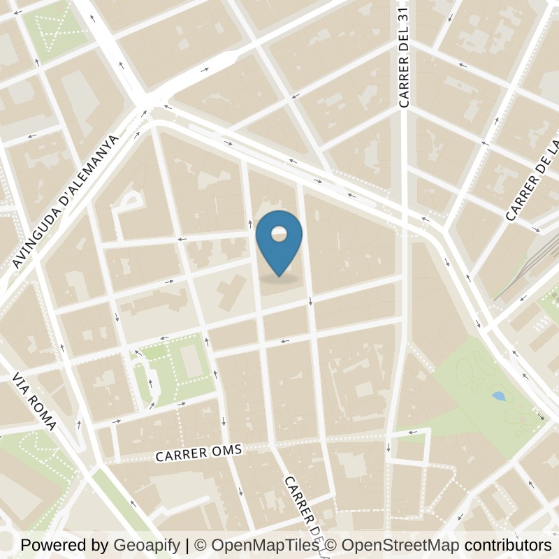 Map: location of Brooklyn Fitboxing Palma Centro in Palma