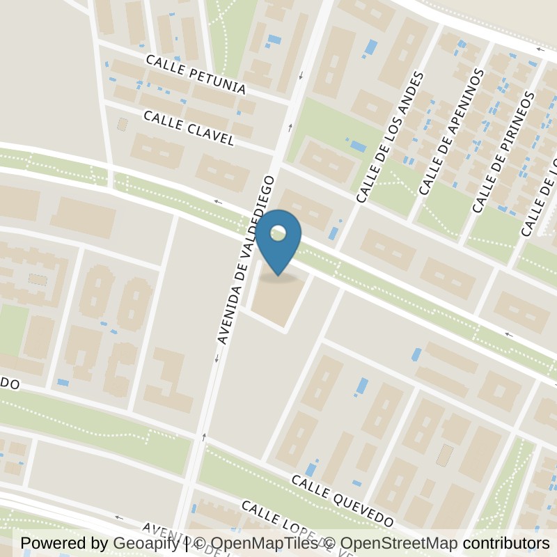 Map: location of Brooklyn Fitboxing Paracuellos in Madrid