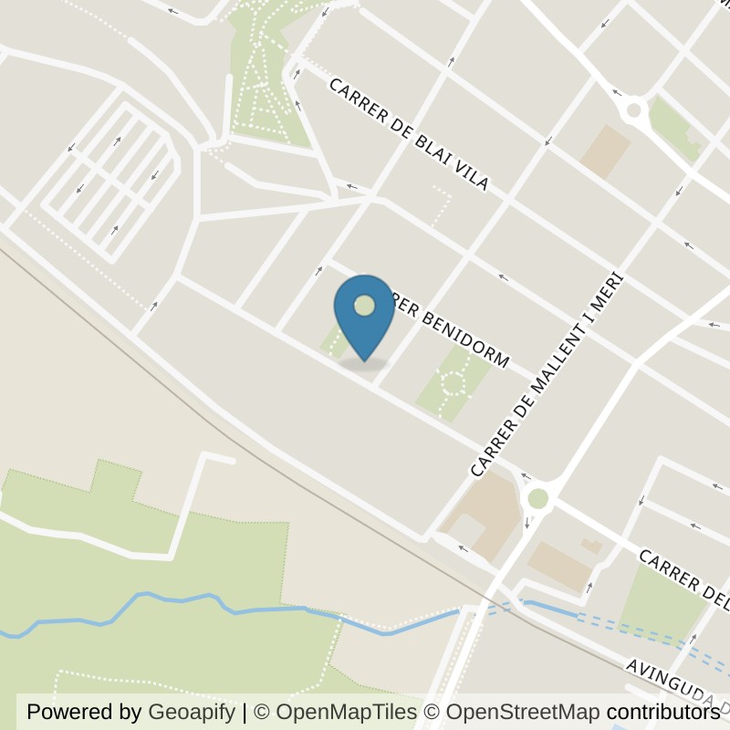 Map: location of Brooklyn Fitboxing Paterna in Valencia